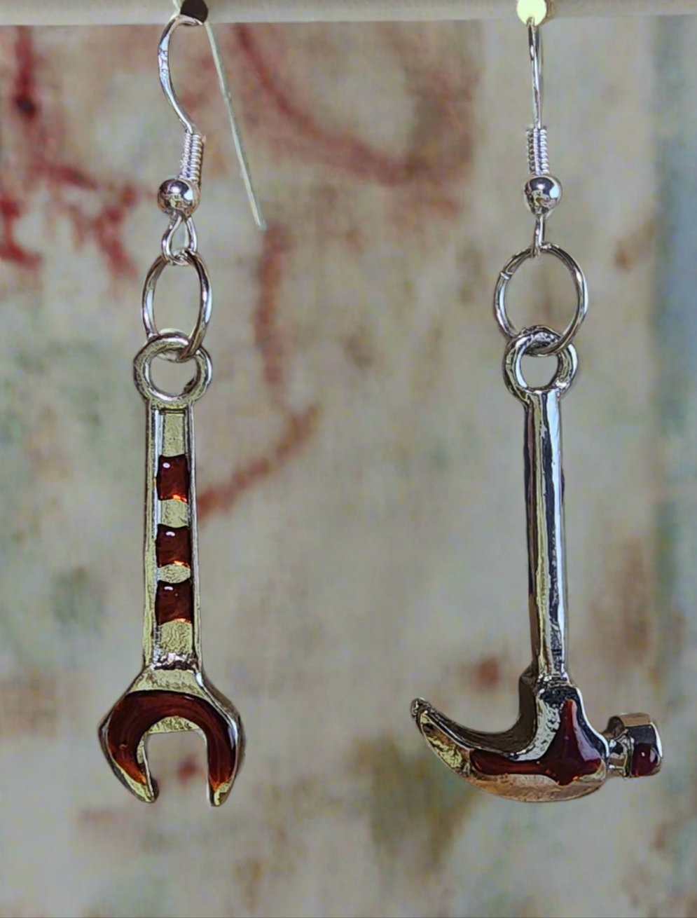 Bloody Weapon Earrings for the Zombie Apocalypse