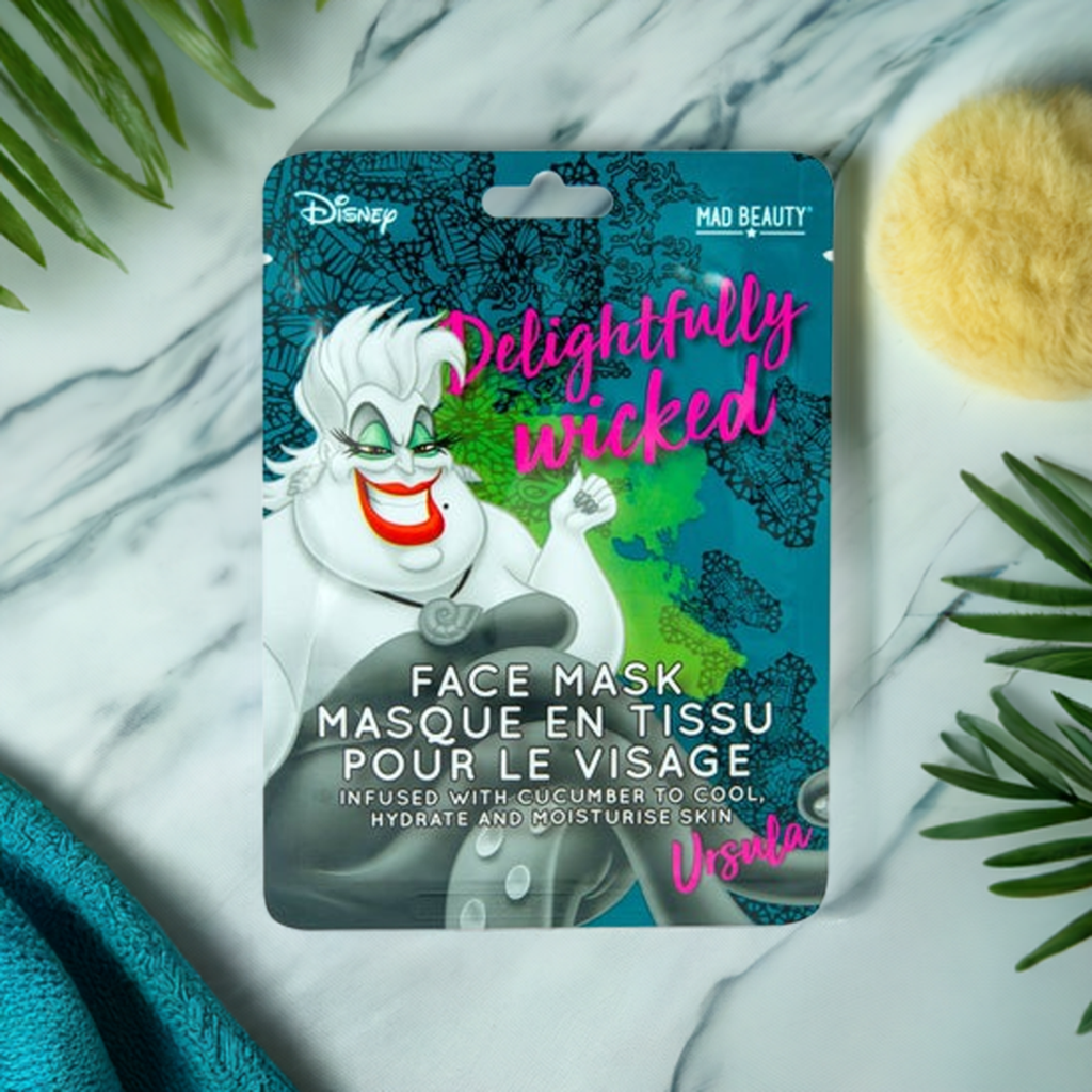 DISNEY MAD BEAUTY Ursula Sheet Face Mask