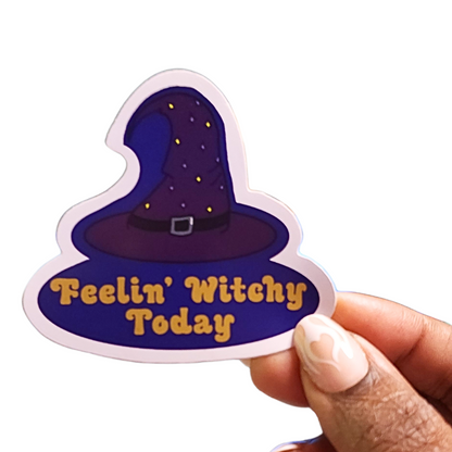 Feelin Witchy 3 Inch Die Cut Sticker