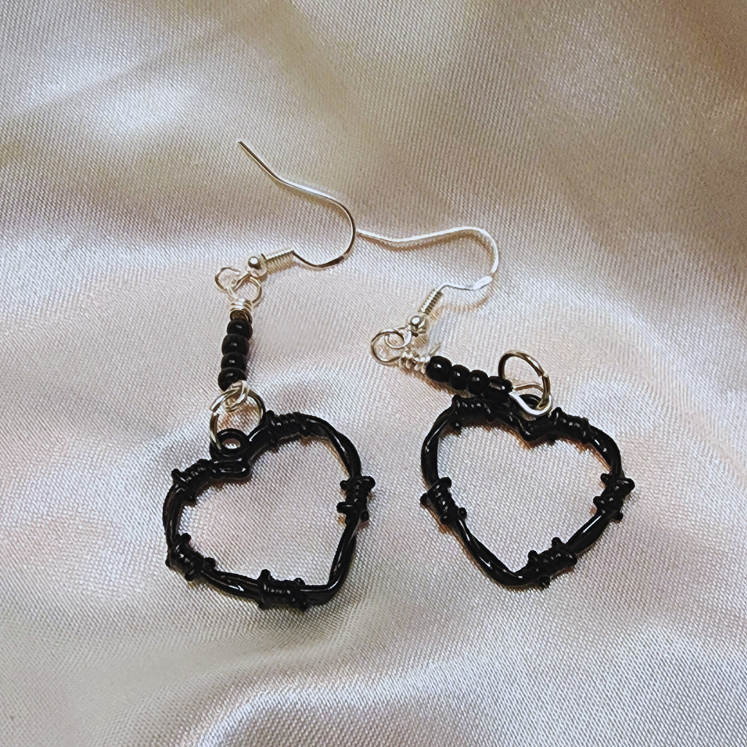 Thorny Heart Earrings Collection