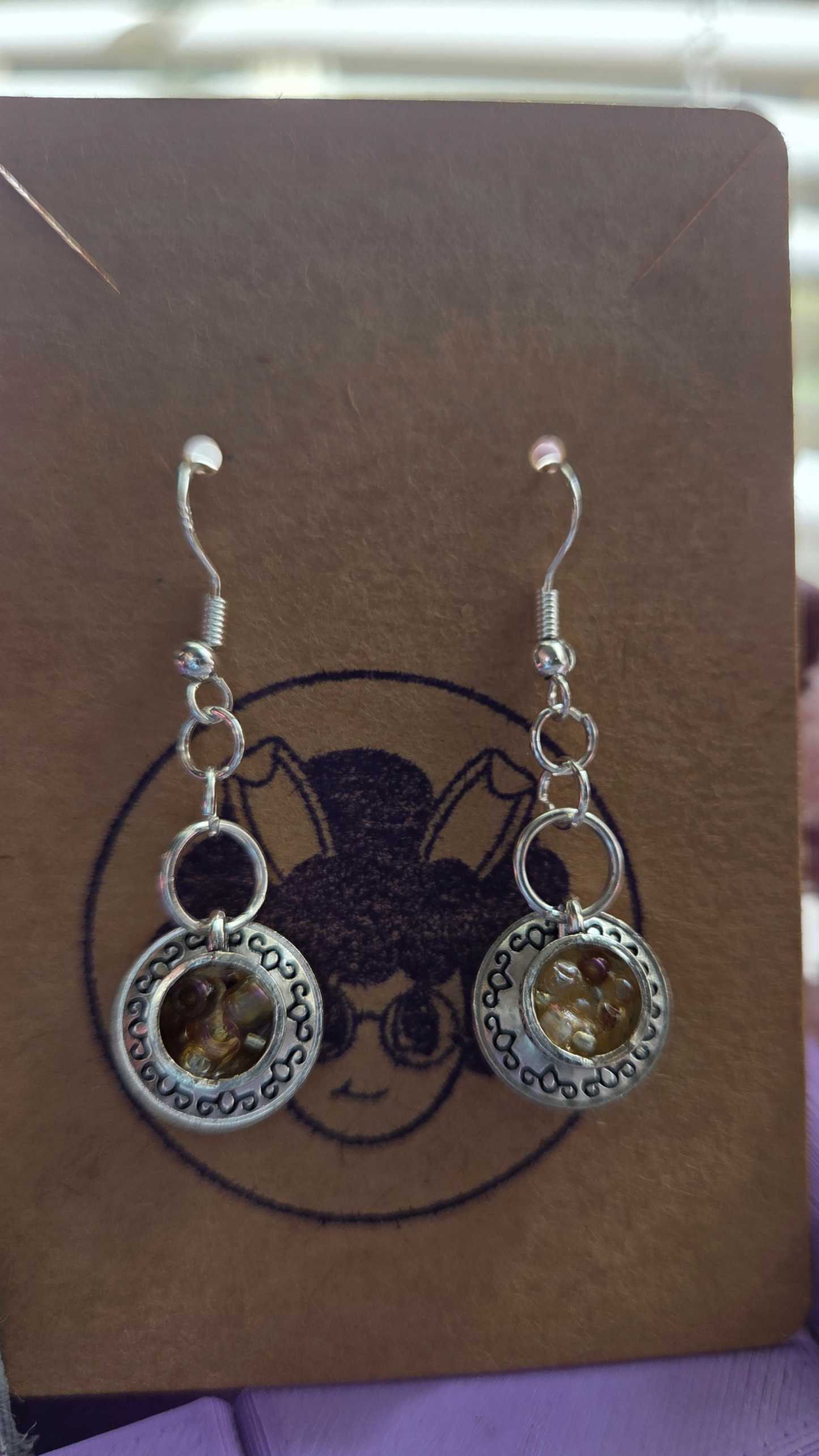 Cute Tea Cup Earrings – Cozy Kawaii Tea Lover Dangle Earrings – Tea Inspired Jewelry Gift