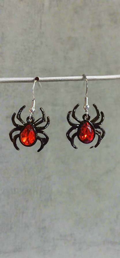 Dangle Spider Earrings