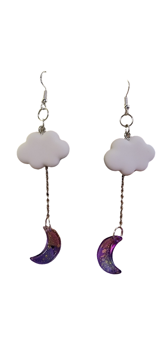Cloud and Mood Dangle Earrings