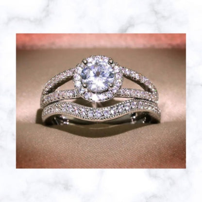 Double Band Wedding Style Ring