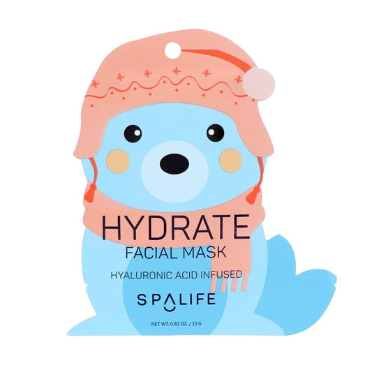 Snow Buddies Hydrate Facial Mask - Hyaluronic Acid Infused