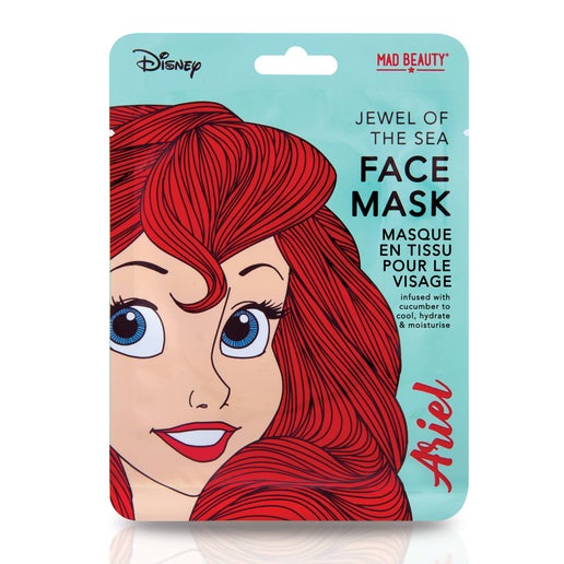 DISNEY MAD BEAUTY Ariel Sheet Face Mask